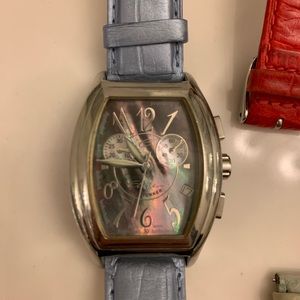 Elini New Yorker swap genuine leather straps